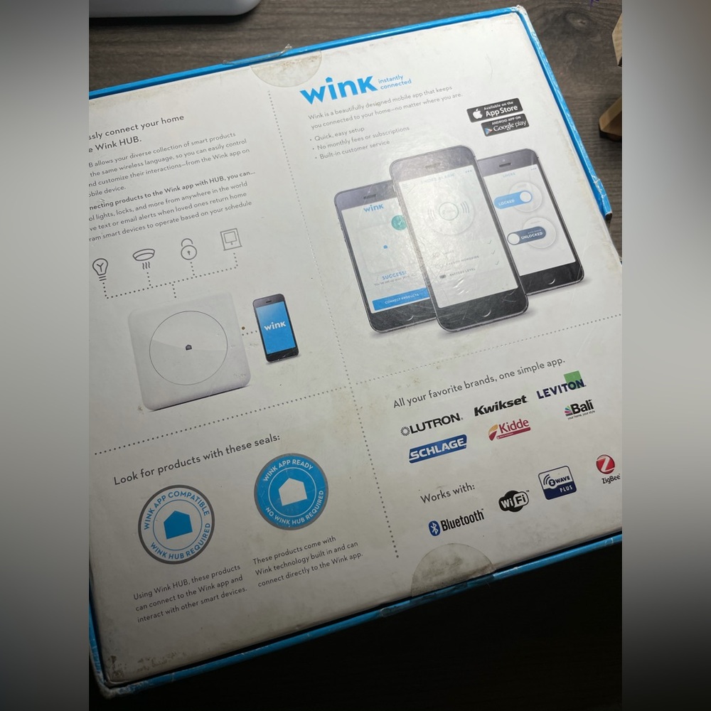 Wink Hub for wireless Smart devices